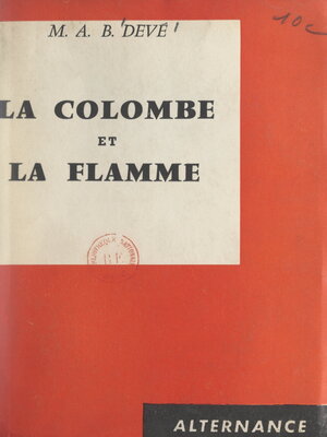 cover image of La colombe et la flamme